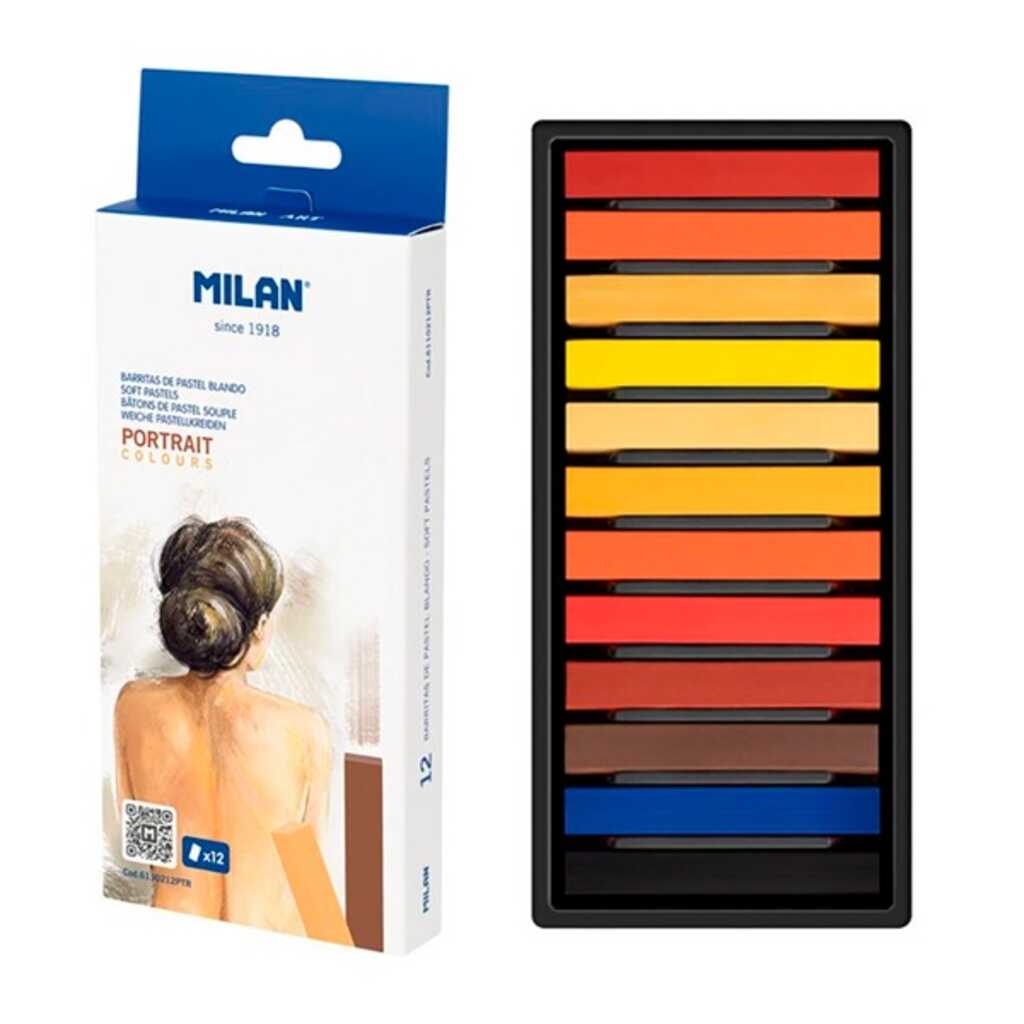 caixa 12 pastels milan