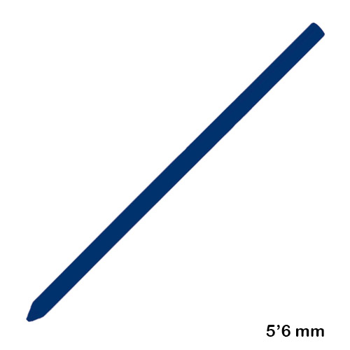 caja 6 minas 5'6mm color azul