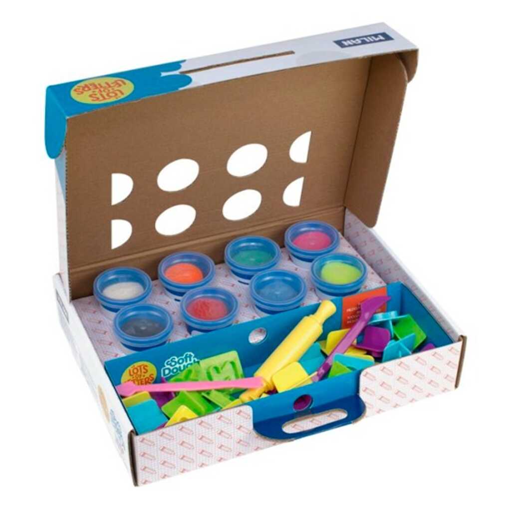 caja soft douch lots of letters