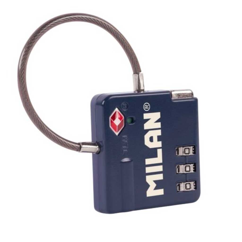 candado milan tsa 1918 azul