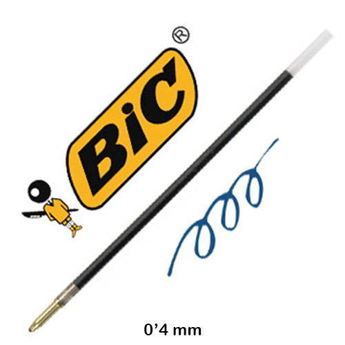 recarga boligrafo peana 2/4 azul