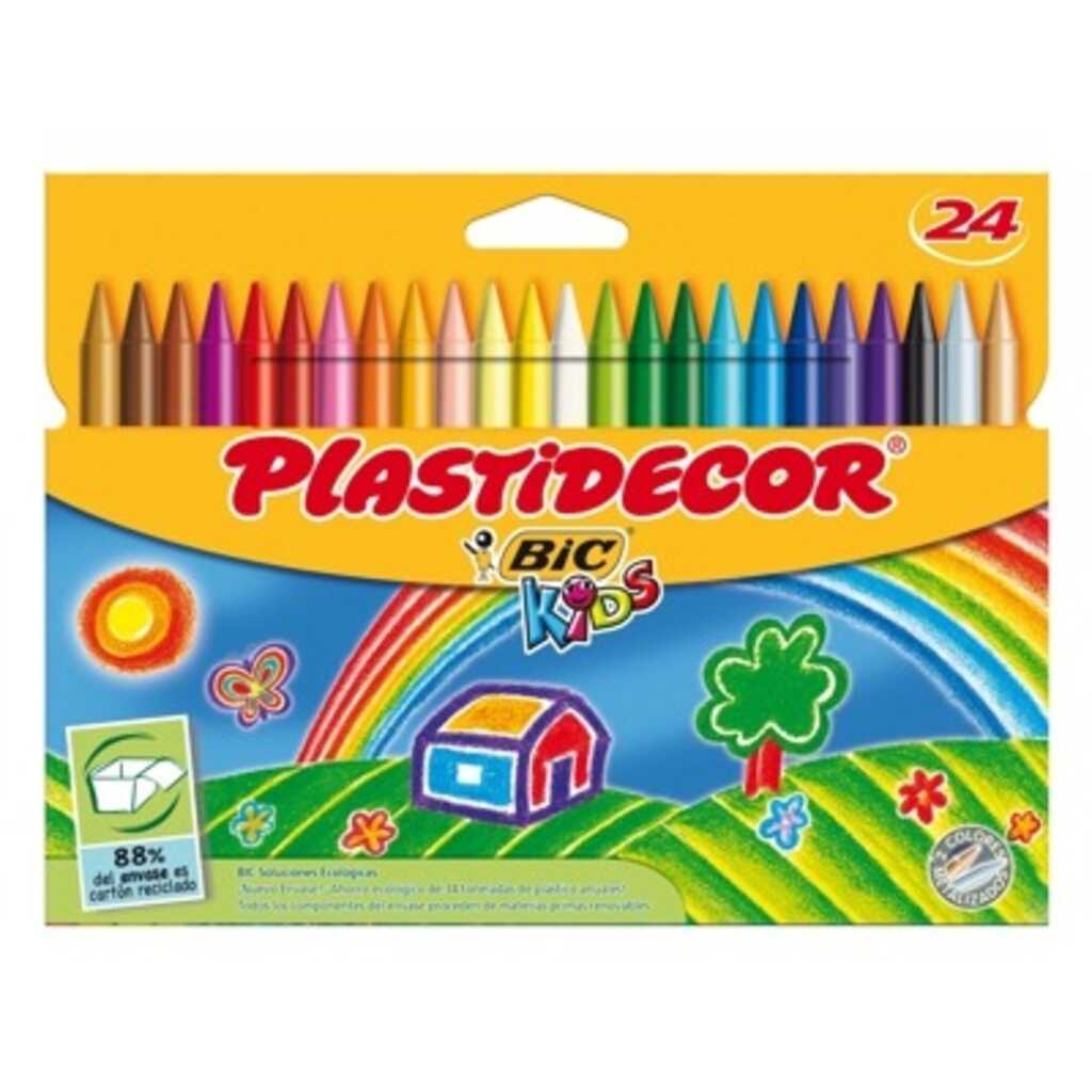 caja 24 pastidecor colores variados  caja 24 pastidecor colores variados