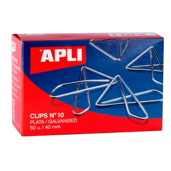 clip mariposa nâ§10 40mm.caja 50u