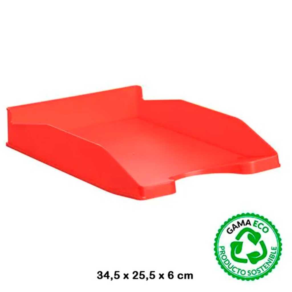bandeja apilable rojo dequa