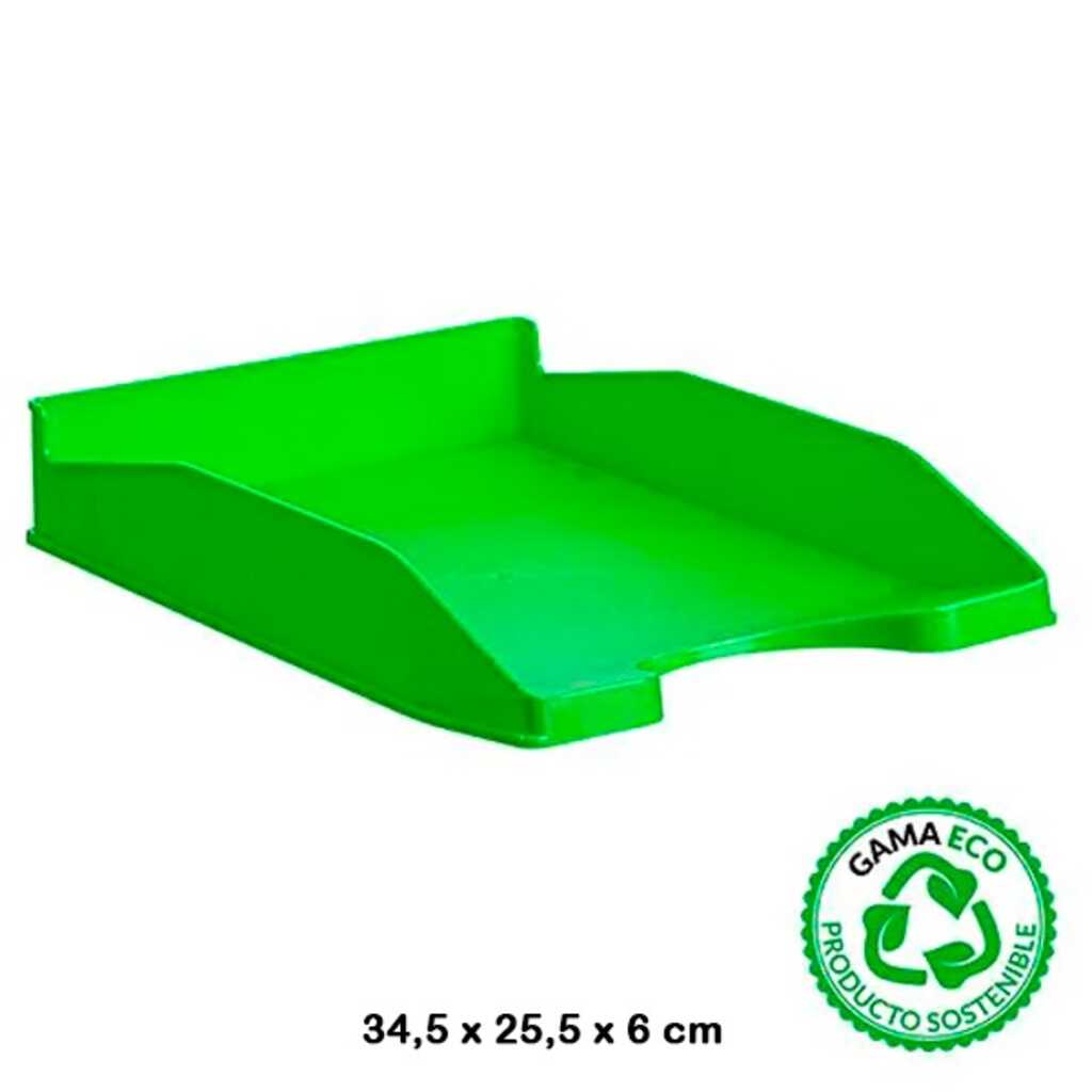 bandeja apilable verde dequa