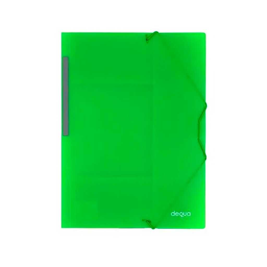 carpeta plast. c/gomas y sola. verde tr carpeta plast. c/gomas y sola. verde tr
