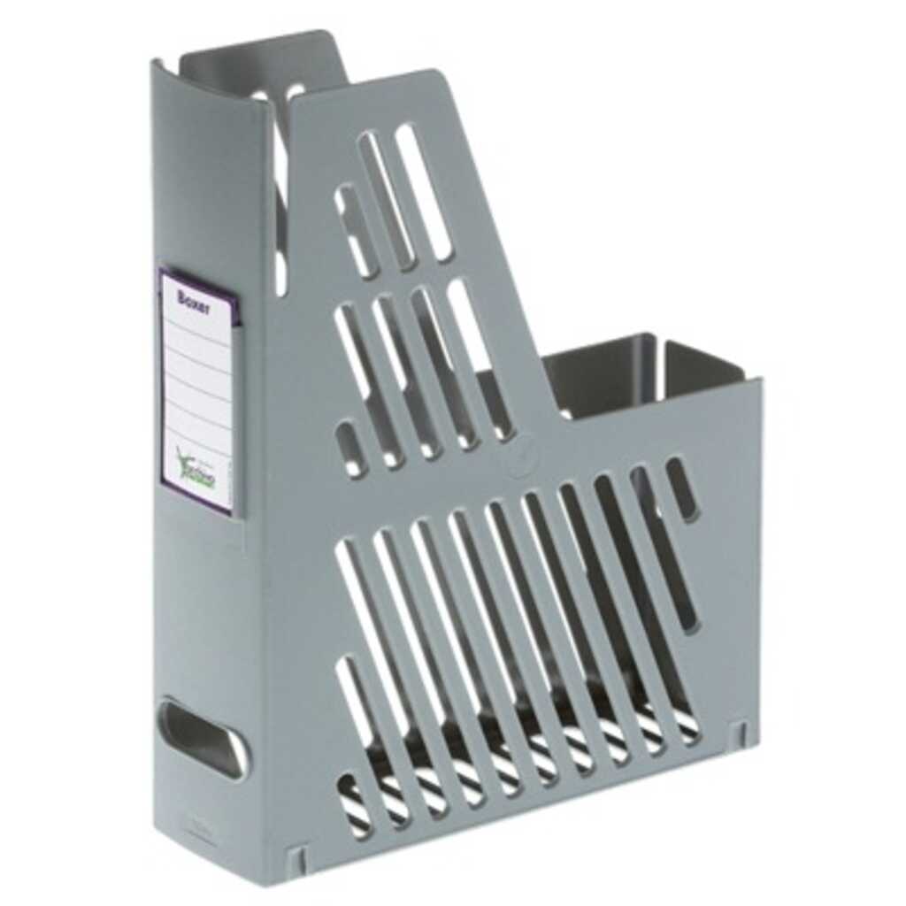 revistero plastico gris