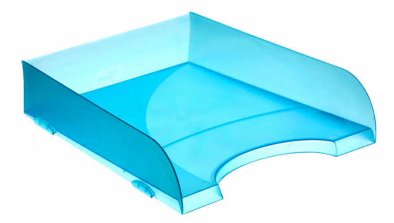 safata translucida blau mar