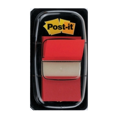 post-it index color rojo 50u.
