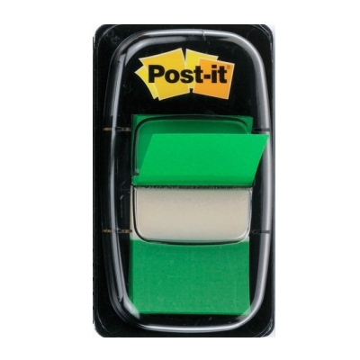 post-it index color verde 50u.