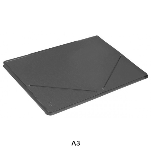 carpeta dibujo con gomas a3 negra