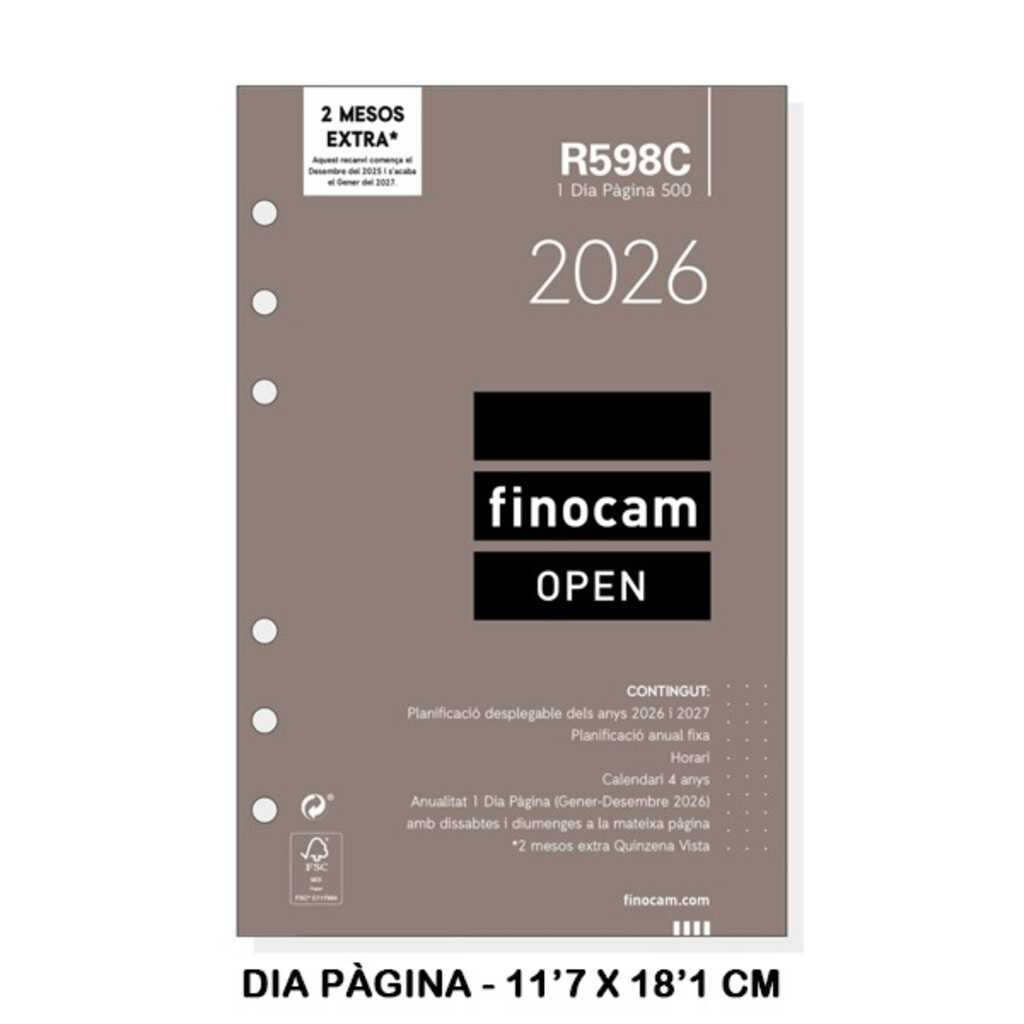 recanvi anual 500 1dp 2026 r598c