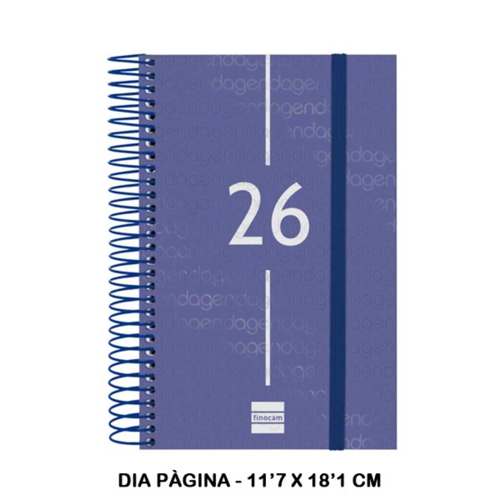 agenda year e5 1dp 2026 blau