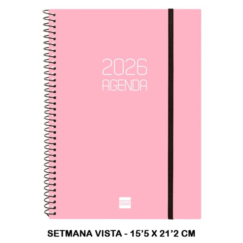 agenda opaque e10 svh 2026 rosa
