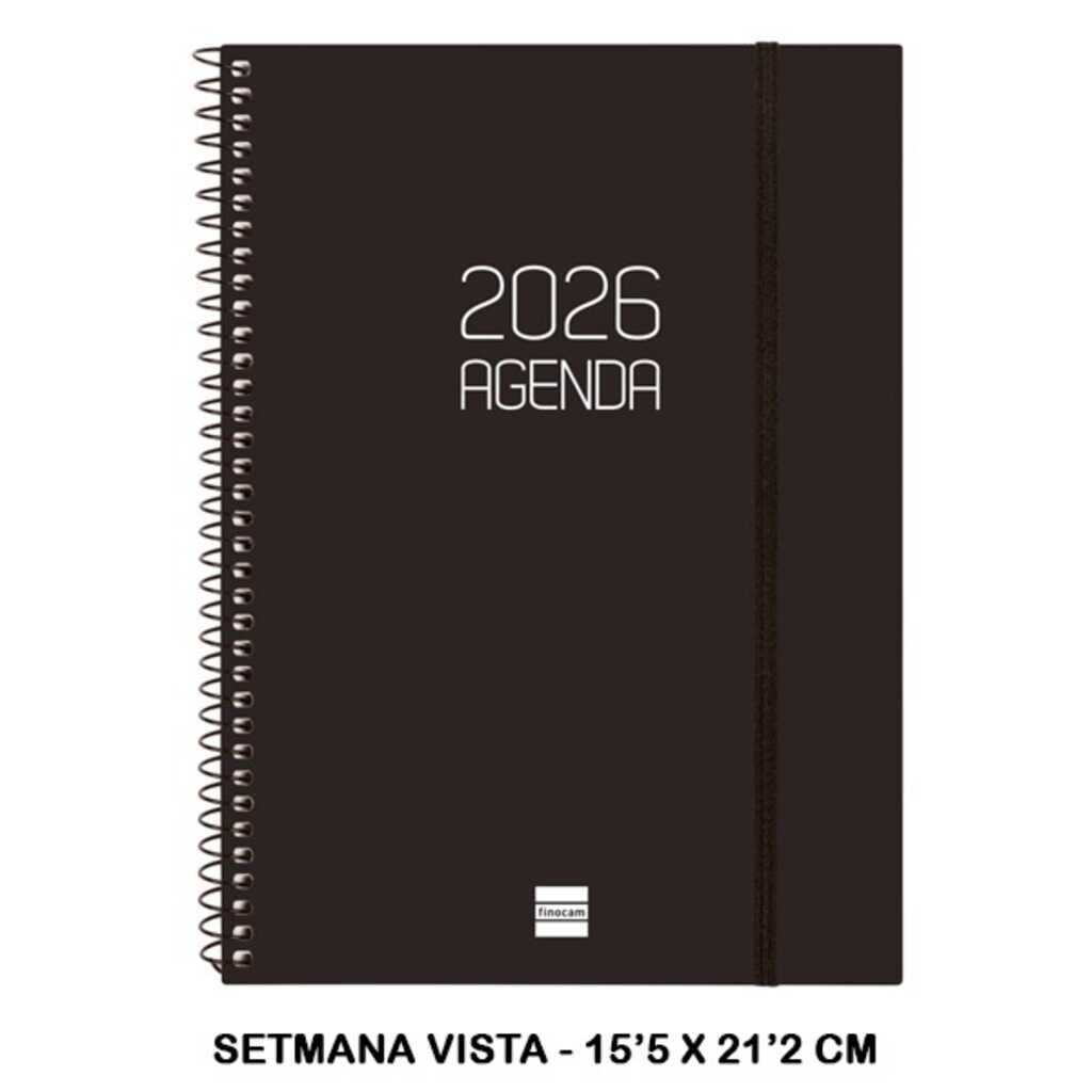 agenda opaque e10 svh 2026 negre