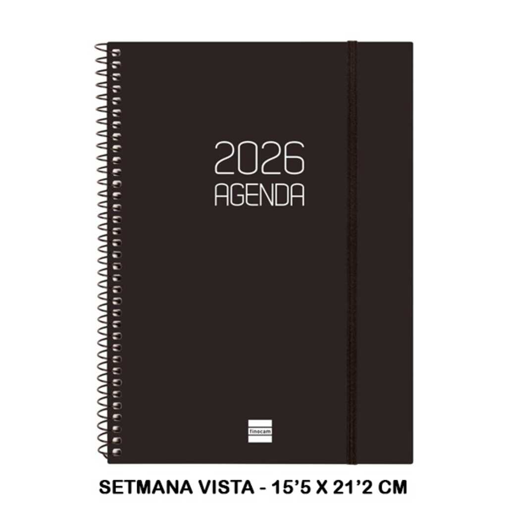 agenda opaque e10 svv 2026 negre