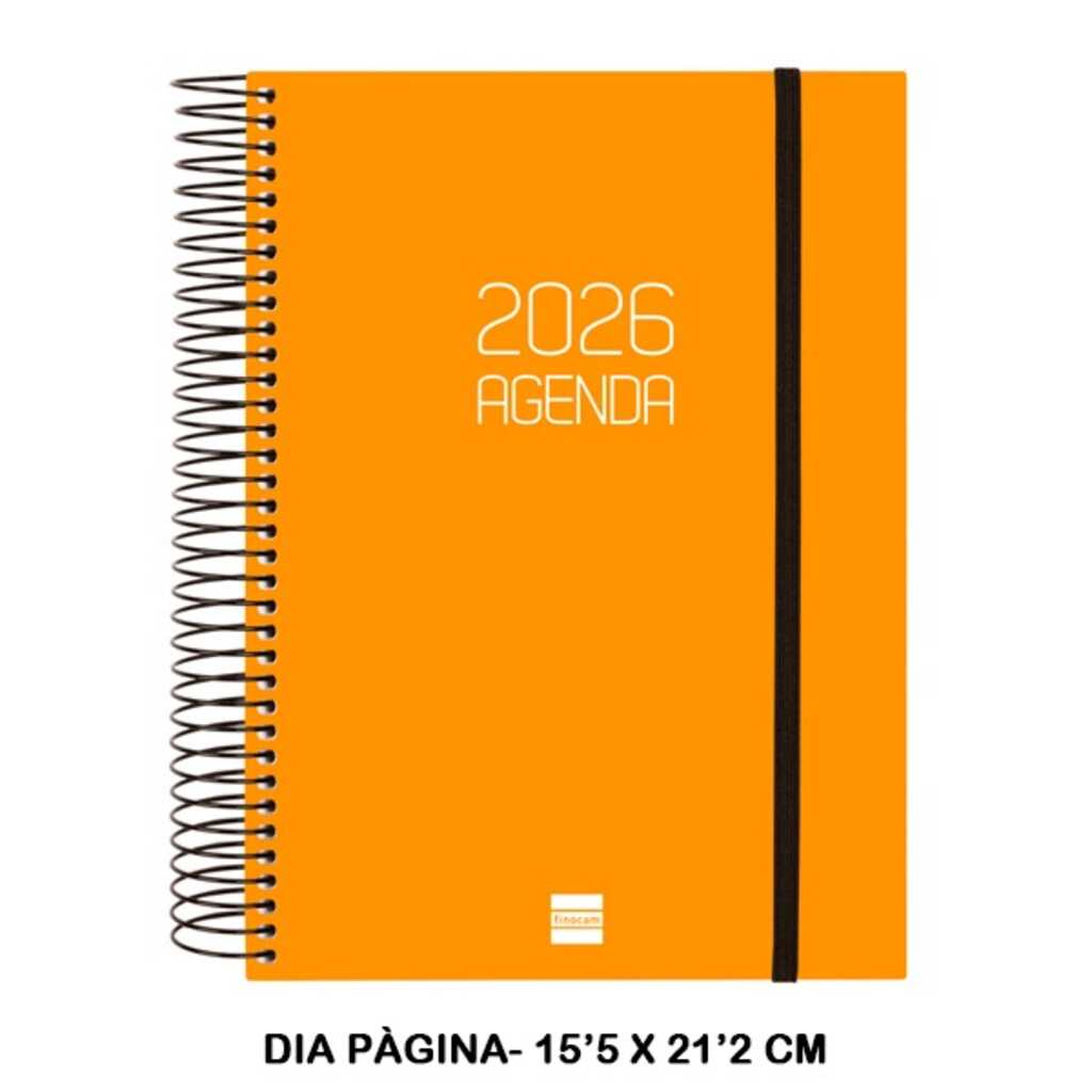 agenda opaque e10 1dp 2026 taronja