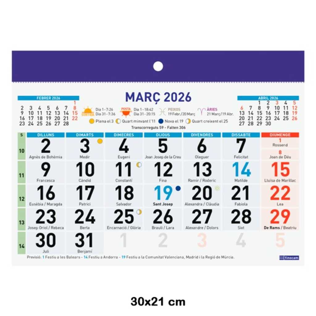 faldo 30x21 (sense d) 2026