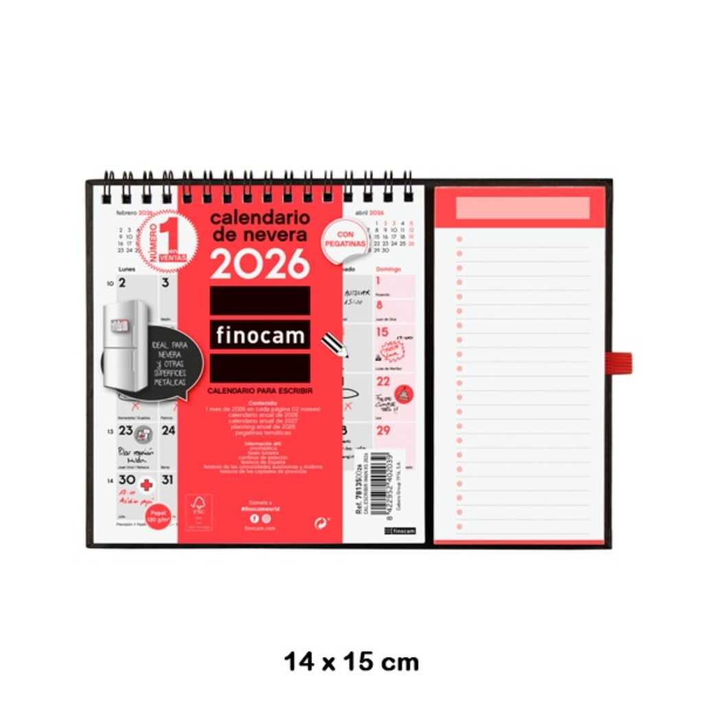 calendari escriure imant xs 2026