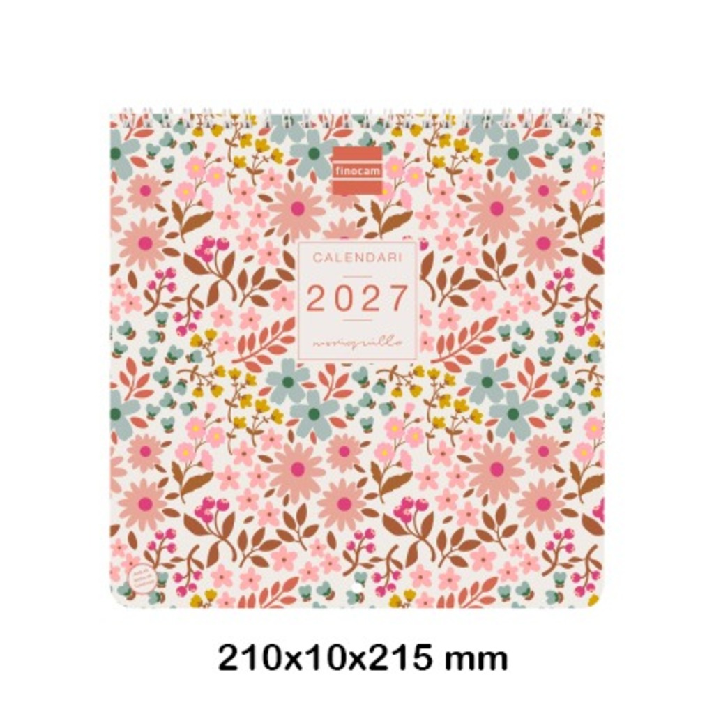 calendario paret art 21x21 moniq. 2027