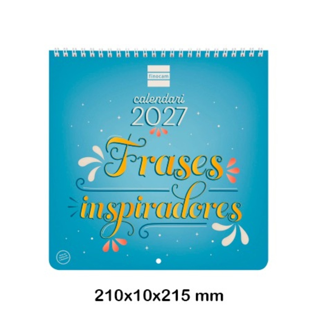 calendario paret art 21x21 fr.ins.2027