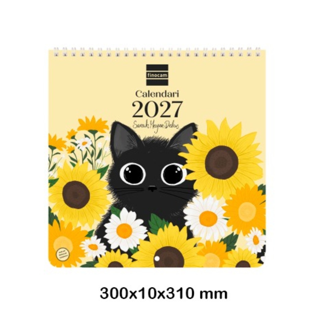 calendario paret art 30x30 sarah 2027