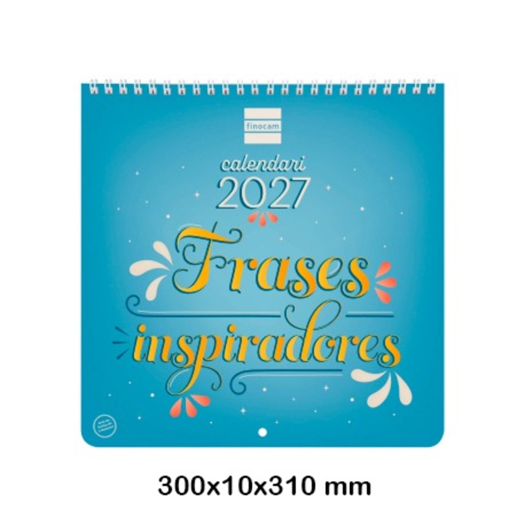 calendario paret art 30x30 fr.ins. 2027