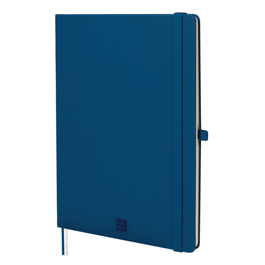 quaderno nexo tapa dura b5 dotted blau m