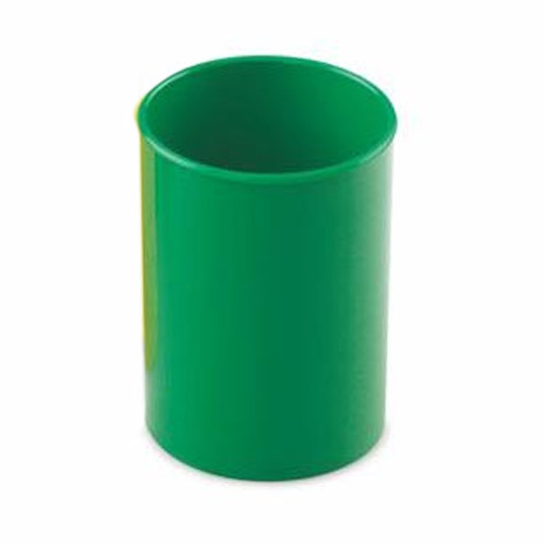 cubilete plastico opaco color verde
