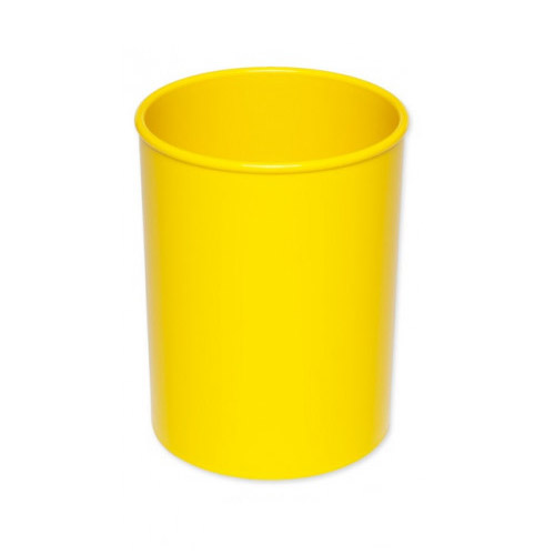 cubilete plastico opaco color amarillo