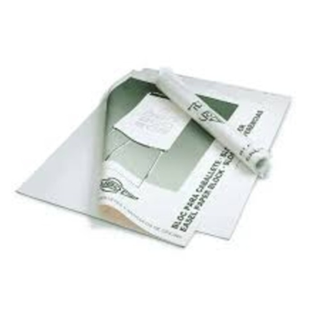 bloc papel pizarra liso 65x90cm 50hojas