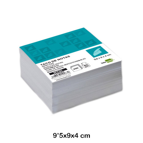 taco blanco 95x90x40mm. 430h no encolado