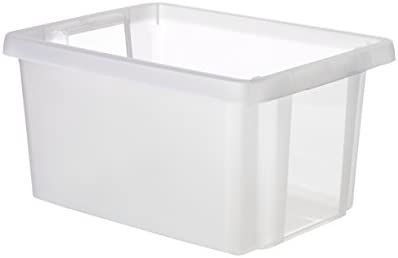 caja 175x230x385mm plastico trans c/tapa