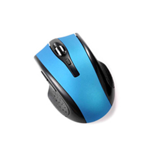 raton optico 3 botones azul q-connect