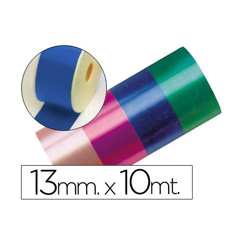 rollo cinta regalo azul de 13x10mt