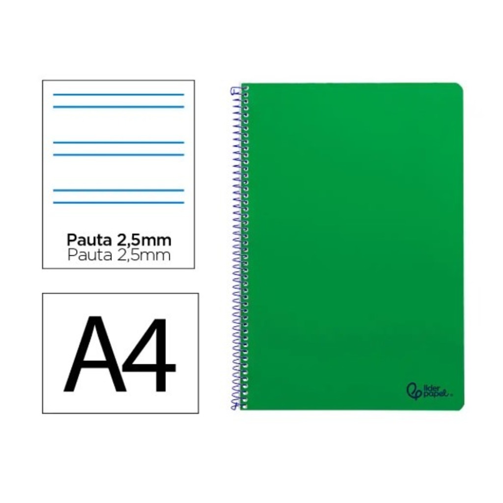 libreta t.f. t/dura 80h 75gr pauta 3\'5mm