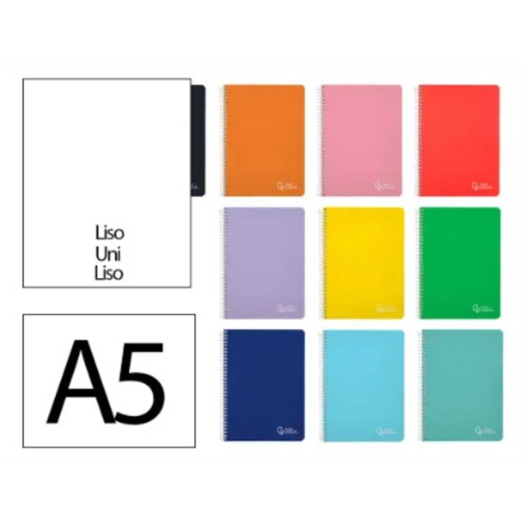 libreta t.a5 tapa dura 80h 90gr liso