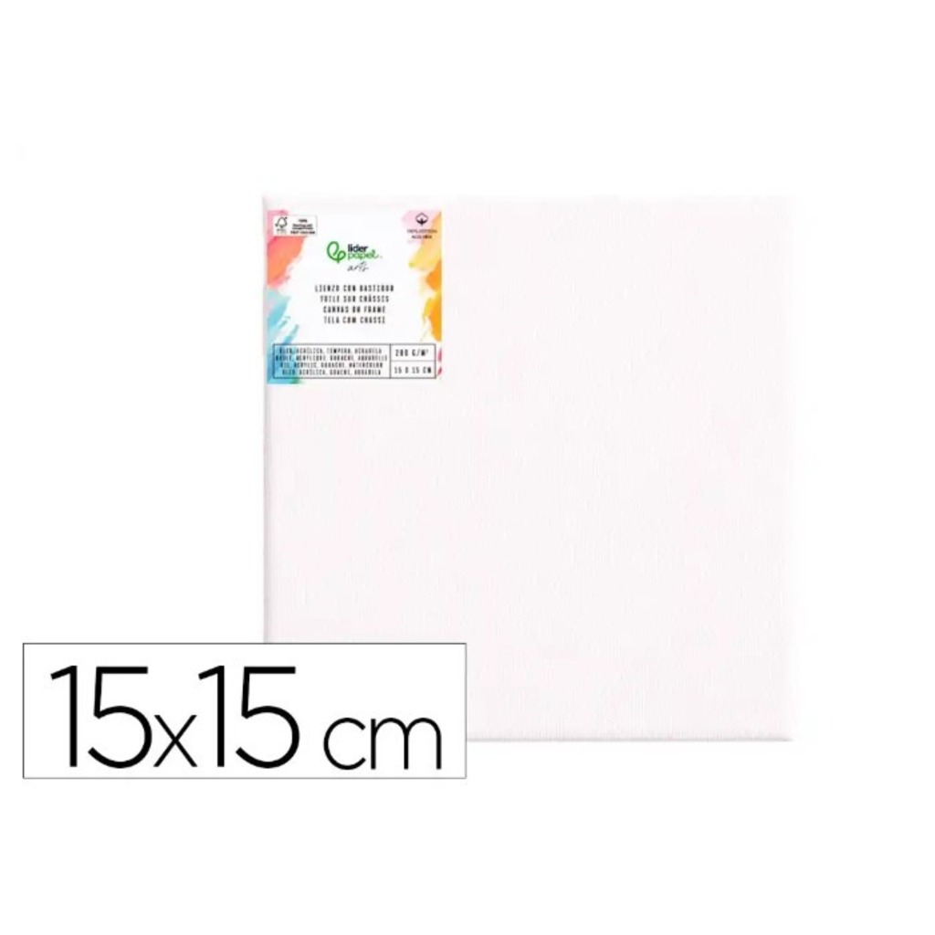 bastidor liderpapel de madera 15x15