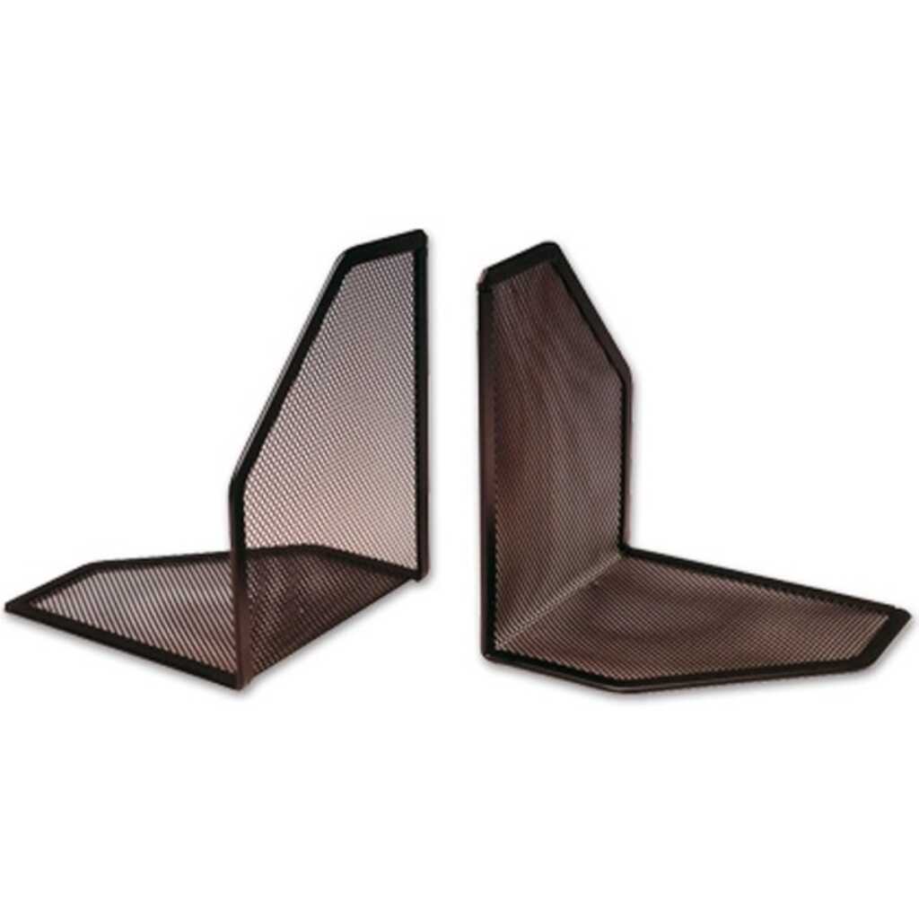 juego 2 apoyalibros rejilla negra juego 2 apoyalibros rejilla negra