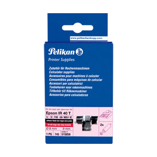 rodillo entintador pelikan ir40t n/r 2u.