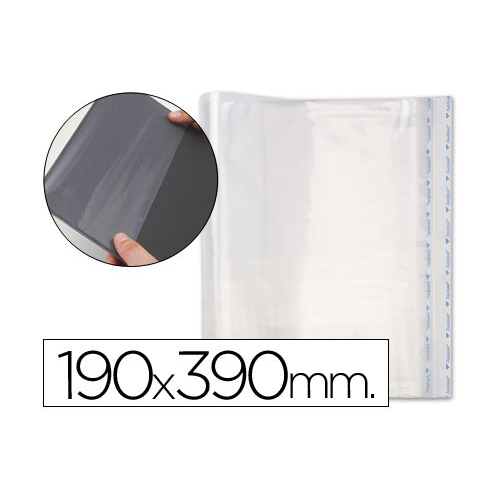 funda forralibros 19x39cm plastico