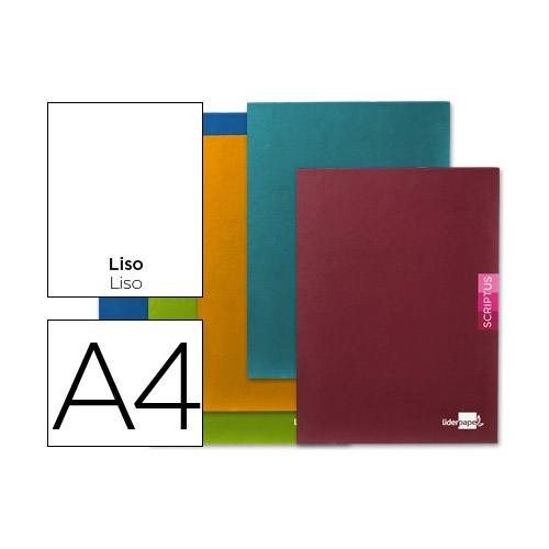 libreta a4 grapada 48h 90gr lisa