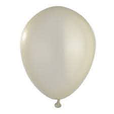 paquete 20 globos color blanco