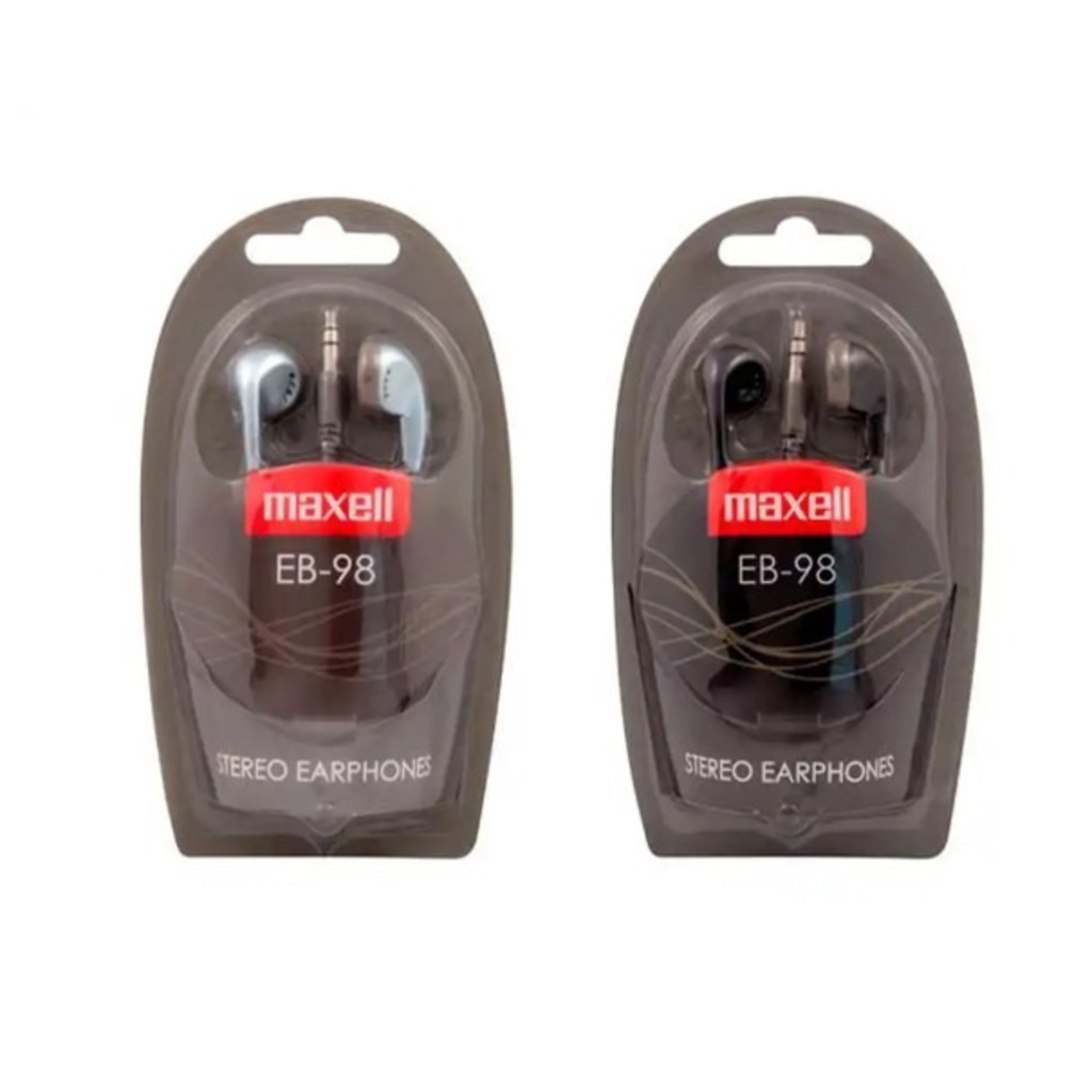 auriculares boton maxell con cable