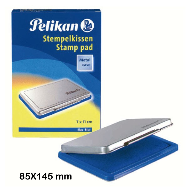 tampo metal. n§1 85x145cm blau pelikan