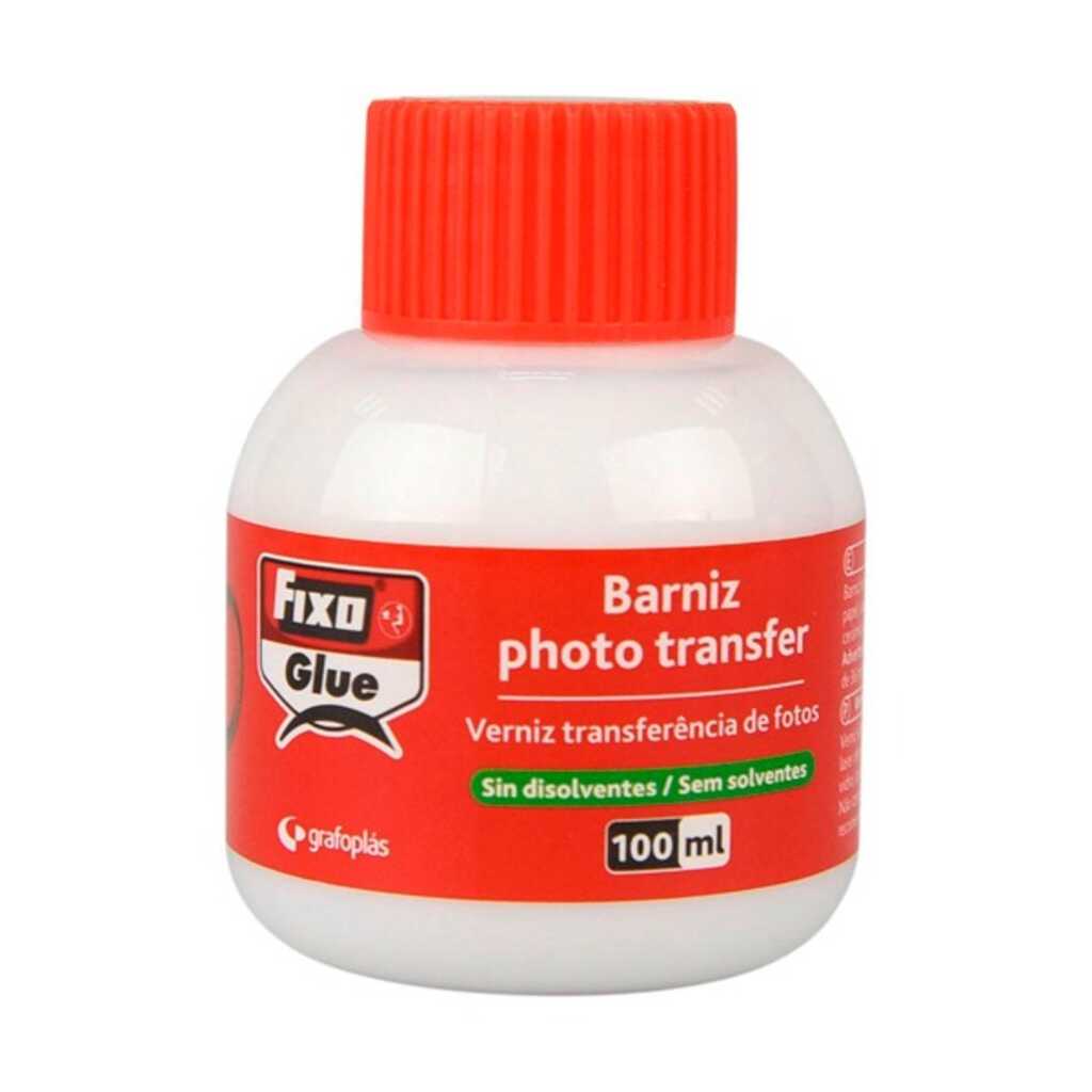 botella barniz photo transfer 100ml fixo
