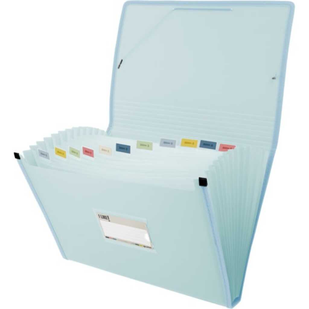 archivador fuelle gomas pp 13 like 3 azu