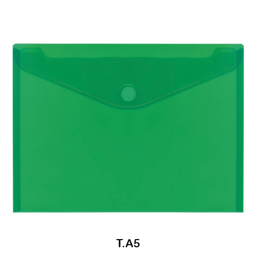 sobre multiline pp a5 c/velcro verde