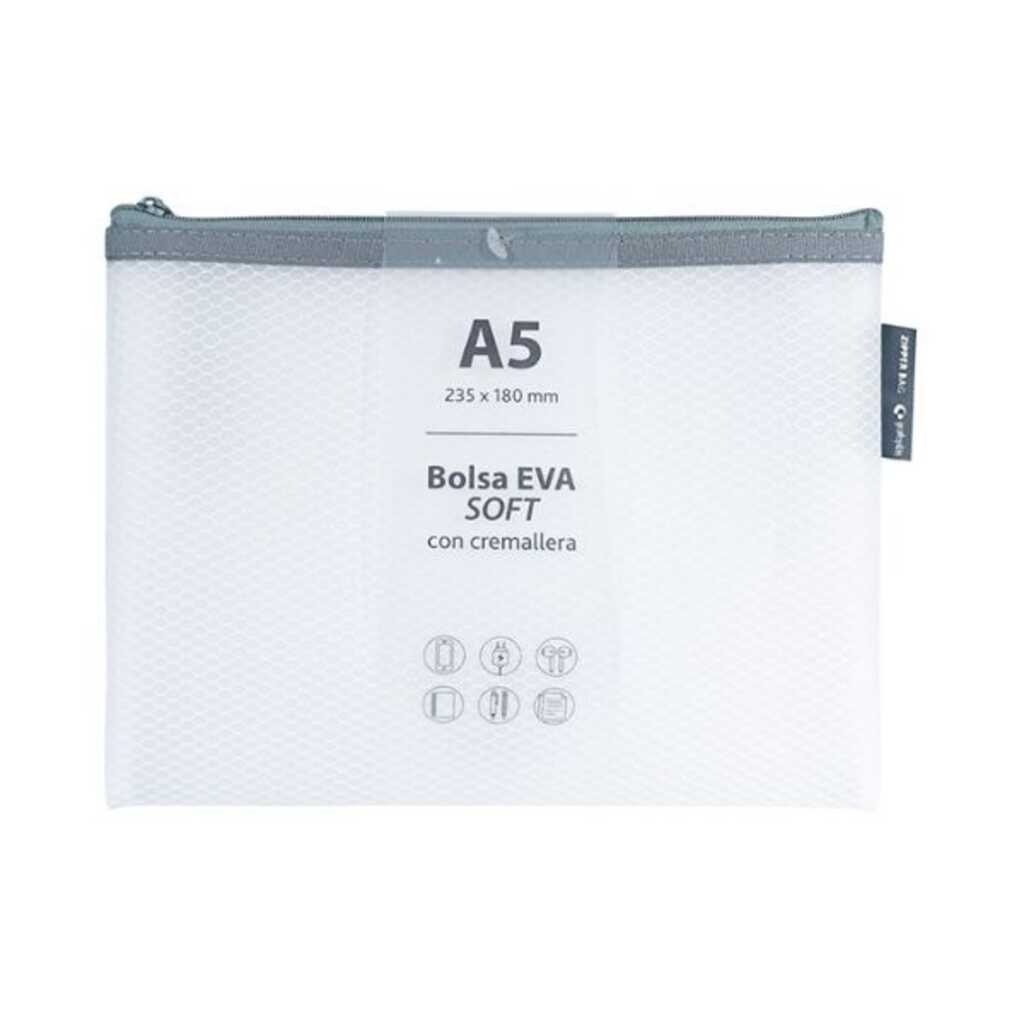 bolsa zipper grafoplas eva mate a5 mint