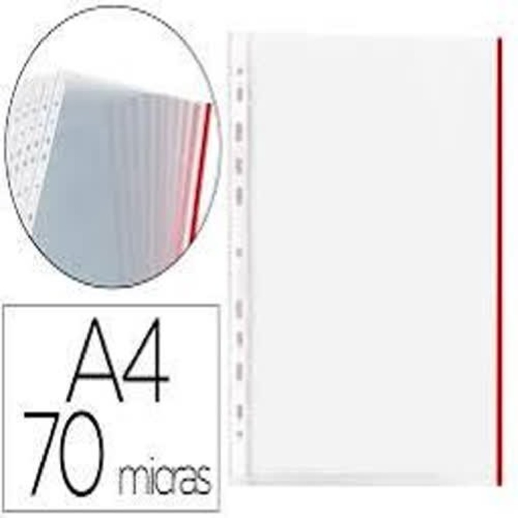 bolsa 10f. pp folio 16t extra ind.rojo